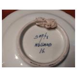 7 Delft pottery pieces