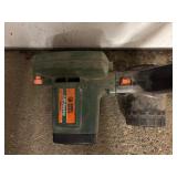 Black & Decker LE500 2HP electric lawn trimmer;  Toro plug-in Leaf Blower Ultra Blower Vac