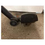 Black & Decker LE500 2HP electric lawn trimmer;  Toro plug-in Leaf Blower Ultra Blower Vac