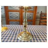 2 Baldwin brass candlestick holders, T 13” x W 6”