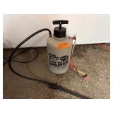 PlantMates lawn fertilizer (wheel doesn’t turn); Sears Easy Reach 2 gallon Sprayer; No Name sprayer