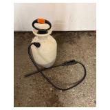 PlantMates lawn fertilizer (wheel doesn’t turn); Sears Easy Reach 2 gallon Sprayer; No Name sprayer