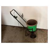 PlantMates lawn fertilizer (wheel doesn’t turn); Sears Easy Reach 2 gallon Sprayer; No Name sprayer