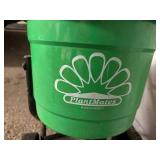 PlantMates lawn fertilizer (wheel doesn’t turn); Sears Easy Reach 2 gallon Sprayer; No Name sprayer