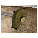 Ryobi easy-edge, battery powered hedge trimmer (Battery not included); Black and Decker Grass Hog 12” plug in Weed Wacker