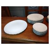 41 pc Lenox Weatherly China Dinnerware