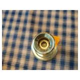 4  Baldwin Brass candlestick holders 3 are 6” tall and 1 is 4” tall