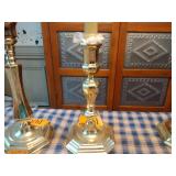 Baldwin Brass Candlestick holders; 7", 8" & 9.5"