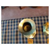 Baldwin Brass Candlestick holders; 7", 8" & 9.5"