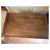 Ethan Allen Queen Ann Pull-Out Tray Expandable Side End Occasional Table, L 30” x H 25 ½” x W 18 ½”