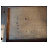 Ethan Allen Queen Ann Pull-Out Tray Expandable Side End Occasional Table, L 30” x H 25 ½” x W 18 ½”