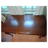 Queen Anne sideboard / Server  with carved embellishment below drawers H 28” x L 46” x W 22”