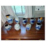 9 Rowe Pottery Works Salt Glazed stoneware