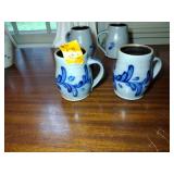 9 Rowe Pottery Works Salt Glazed stoneware