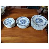 103 pc. Blue Danube Onion China set