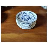 103 pc. Blue Danube Onion China set