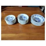 103 pc. Blue Danube Onion China set