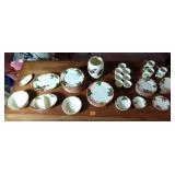 Set of Franciscan Apple Blossom Dinnerware and accessories 64 pieces