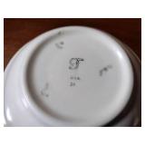 Set of Franciscan Apple Blossom Dinnerware and accessories 64 pieces