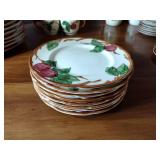 Set of Franciscan Apple Blossom Dinnerware and accessories 64 pieces