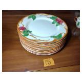 Set of Franciscan Apple Blossom Dinnerware and accessories 64 pieces