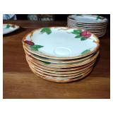 Set of Franciscan Apple Blossom Dinnerware and accessories 64 pieces