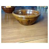 8 Colonial Williamsburg Pottery bowls 5” diam. x 2” deep; Foltz 1983 Redware Pottery pitcher