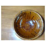 8 Colonial Williamsburg Pottery bowls 5” diam. x 2” deep; Foltz 1983 Redware Pottery pitcher