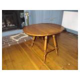 Vintage Farmhouse Colonial Maple Drop Leaf Table