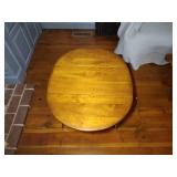 Vintage Farmhouse Colonial Maple Drop Leaf Table