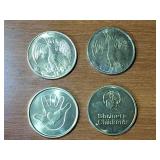 86 count Coin (U.S. and Canada) / Token collection and military tie tacks.