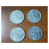 86 count Coin (U.S. and Canada) / Token collection and military tie tacks.