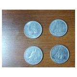 86 count Coin (U.S. and Canada) / Token collection and military tie tacks.
