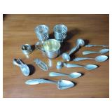 14 pieces Sterling silver items