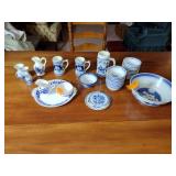 Delft, Royal Albert China and Chinese bowls and MIJ Pitcher