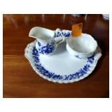 Delft, Royal Albert China and Chinese bowls and MIJ Pitcher