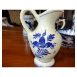 Delft, Royal Albert China and Chinese bowls and MIJ Pitcher