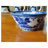 Delft, Royal Albert China and Chinese bowls and MIJ Pitcher