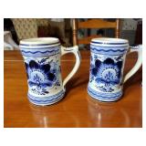 Delft, Royal Albert China and Chinese bowls and MIJ Pitcher