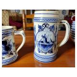 Delft, Royal Albert China and Chinese bowls and MIJ Pitcher