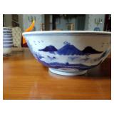 Delft, Royal Albert China and Chinese bowls and MIJ Pitcher