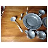 17 metal pieces: RWP Wilton Co, Colonial Casting Co. & Royal Holland Pewter, The Henry Ford Museum