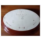 Pottery: Emile Henry France dish;  Drip Pottery Bowl; 2003 ESC Trading Co. Dinnerware by David Harden