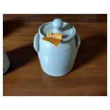 5 Salmon Falls Blueberry Salt glazed Crocks with lids