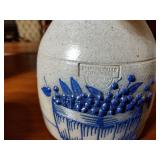 5 Salmon Falls Blueberry Salt glazed Crocks with lids
