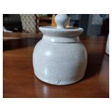 5 Salmon Falls Blueberry Salt glazed Crocks with lids