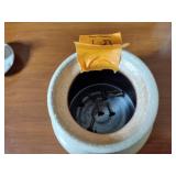 5 Salmon Falls Blueberry Salt glazed Crocks with lids