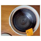 5 Salmon Falls Blueberry Salt glazed Crocks with lids