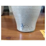 6 Rowe Pottery Works Salt Glazed pottery pcs. some are rare