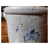 7 salt glazed pottery pcs